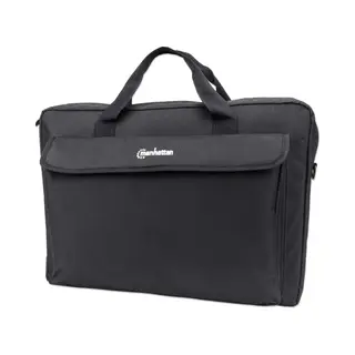 Manhattan Notebooktasche London 17,3", Für Notebooks bis 17,3", Top Load, schwarz