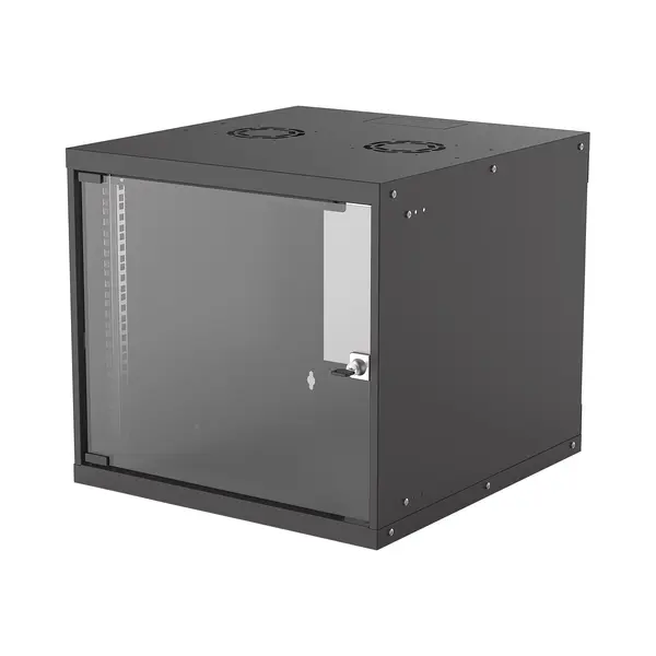 Intellinet 19" Wandverteiler, Basic Line, 9 He, 487 (H) x 540 (B) x 560 (T) mm, Flatpack, Schutzklasse IP20, schwarz thumbnail