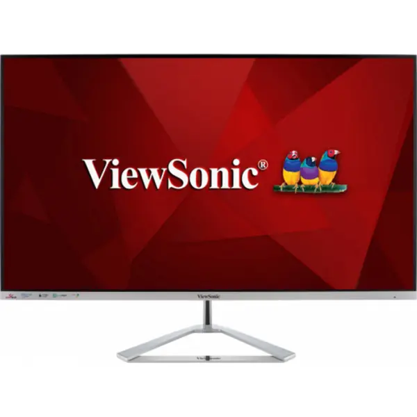 Viewsonic Vx Series VX3276-Mhd-3 computer monitor 81.3 cm (32") 1920 x 1080 pixels Full Hd Led Silver thumbnail