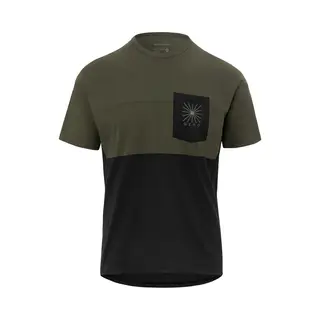 Giro Bike Ride T-Shirt Trail Green/Black L