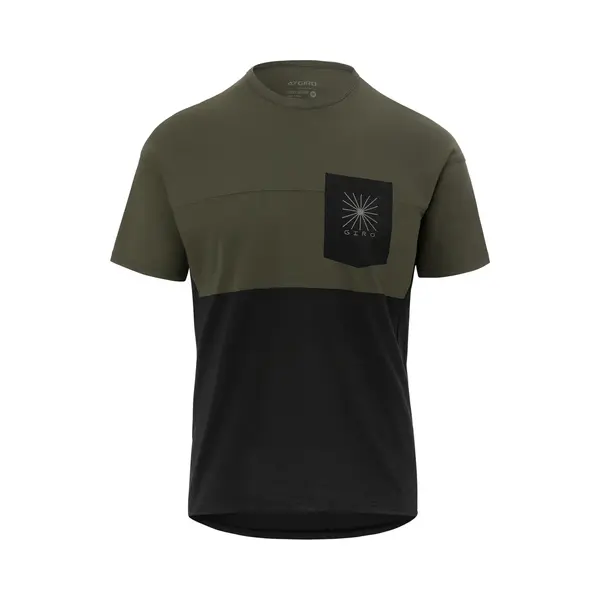 Giro Bike Ride T-Shirt Trail Green/Black L thumbnail