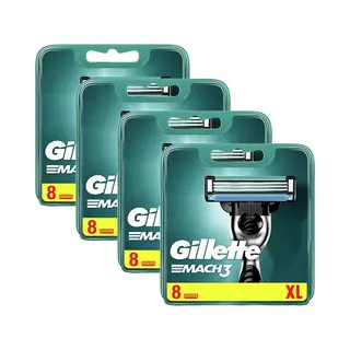 Gillette Mach 3 Scheermesjes - 32 Stuks