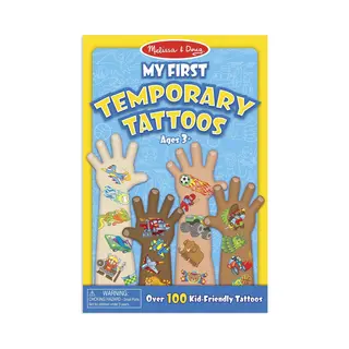 Melissa & Doug Plak Tattoos Voor Jongens 4 Vellen
