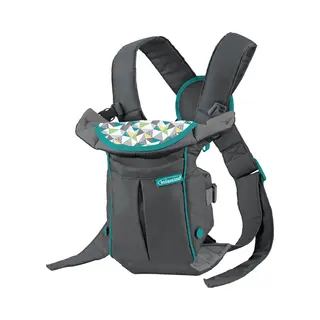 Infantino Swift Classic Baby Carrier, 2 Ways To Carry With Wonder Cover Bib, Adjustable Strap, Registry Essential, Baby Carrier For Newborn To Toddler