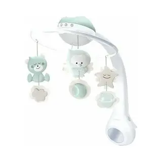 Infantino 3-in-1 Projektor Musik-Mobile, Umwandelbares Mobile, Lichtprojektor Für Tisch & Kinderbett Mit Weckmodus Zur Tageslichtsimulation, Inkl. 6