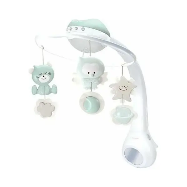 Infantino 3-in-1 Projektor Musik-Mobile, Umwandelbares Mobile, Lichtprojektor Für Tisch & Kinderbett Mit Weckmodus Zur Tageslichtsimulation, Inkl. 6 thumbnail
