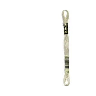 Dmc 6-Strand Embroidery Cotton Floss, Cream (Pack Of 8)