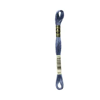 Dmc Borduurgaren-931 Blauw/Grijs