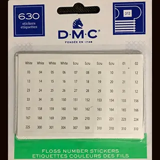 Dmc Stickers Voor Borduurgaren