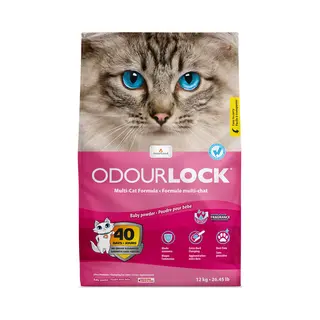 Intersand Odourlock Baby Powder Cat Litter | Size, 12kg
