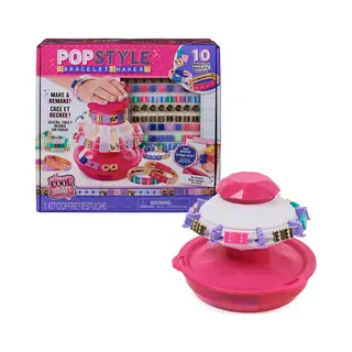 Spin Master Cool Maker - Popstyle Bracelet Maker - met 170 stijlvolle kralen en meer - knutselpakket met opbergruimte