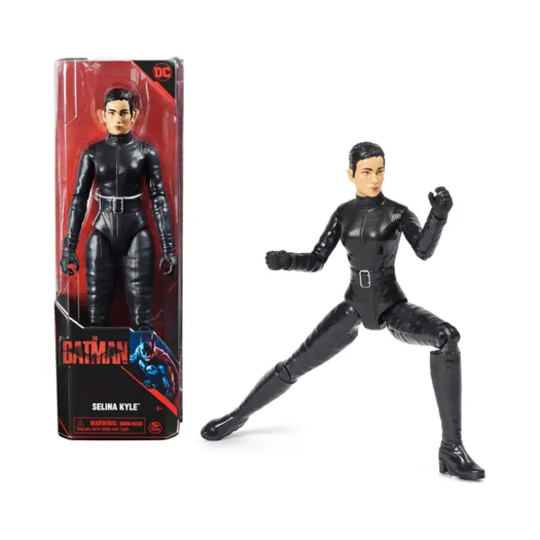 Spin Master Dc Comics - officiële The Batman film collectie - 30,5 cm Selina Kyle-actiefiguur thumbnail