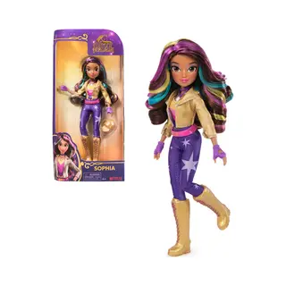 Spin Master Unicorn Academy – Pop Sophia - met 6 modeaccessoires en borstel
