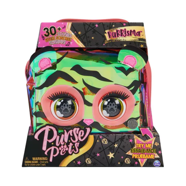 Spin Master Purse Pets Holografische Tiger Tasche mit Funktion thumbnail