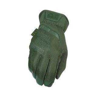 Mechanix Wear, Beschermende Handschoenen, Handschoenen Mechanix FastFit Olive Drab, Groen Maat 8 / M. Gerimpeld Manchet, Kunstleer, TrekDry (8, M)