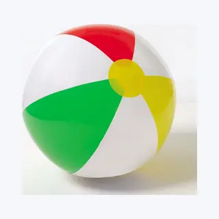 Padisport - Opblaasbare Bal - Strandbal - Intex - Glossy Panel Ball - Opblaasbare Strandbal