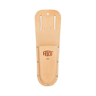 Felco Leather Holster Model 923 Genuine Leather Long Holster For All Felco Secateurs Including Felco 13 Belt & Pocket Clip Garden Tools Plants