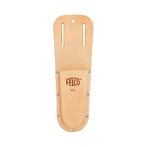 Felco Leather Holster Model 923 Genuine Leather Long Holster For All Felco Secateurs Including Felco 13 Belt & Pocket Clip Garden Tools Plants thumbnail