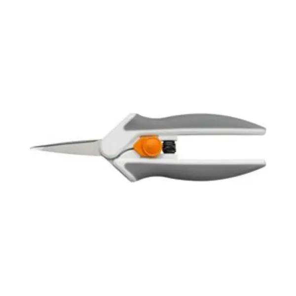 Fiskars 003708 buro- & knutselschaar Universeel Rechte knip Grijs, Oranje, Wit thumbnail