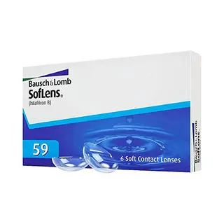-6.50 - SofLens® 59 - 6 Pack - Maandlenzen - Bc 8.60 - Contactlenzen
