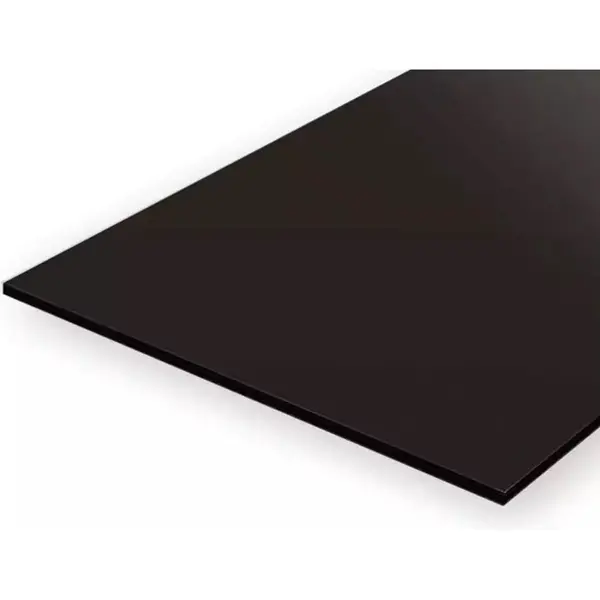 Evergreen Schwarze Polystyrolplatten, 150x300x0, 50 Mm, 3 Stück thumbnail