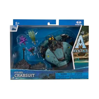 McFarlane Disney Avatar – World Of Pandora – Medium Deluxe Set – Robot Krab & Soldaat Rda – Officieel Figuur Uit De Film Avatar 2, Geregisseerd Door