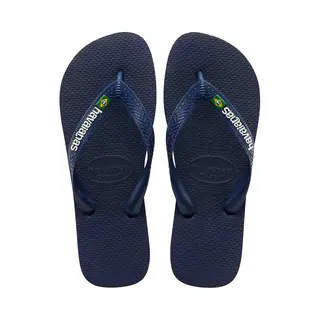 Havaianas Brasil Logo Weiblich Navy