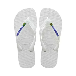 Havaianas Brasil Logo Weiblich Weiß