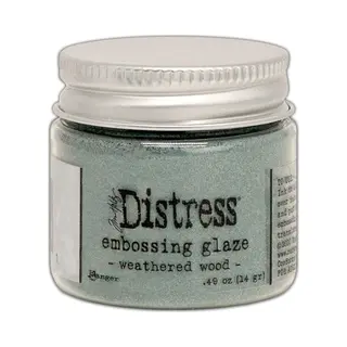 Ranger Tim Holtz - TDE71051 Distress Embossing Glaze-Weathered Wood, 1 Oz Jar