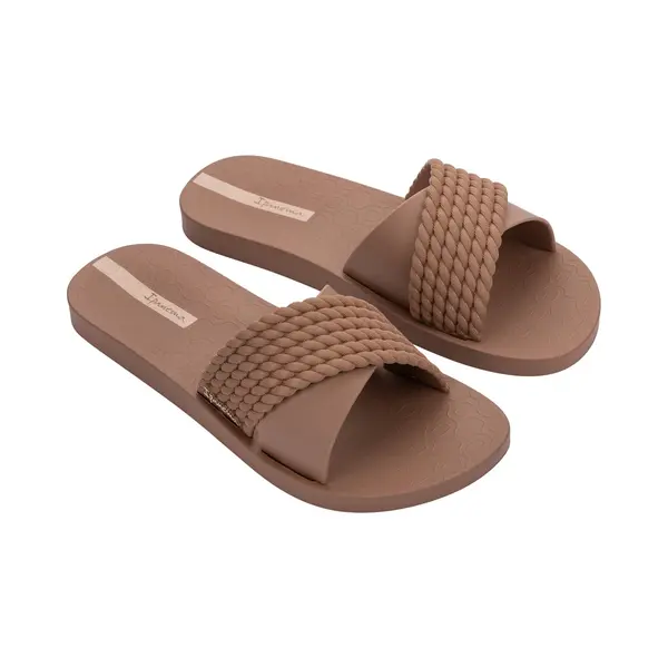Ipanema Street Dames Slippers - Brown thumbnail
