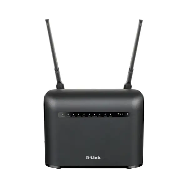 D-Link AC1200 Wlan-Router Gigabit Ethernet Dual-Band (2,4 GHz/5 GHz) 4G Schwarz thumbnail