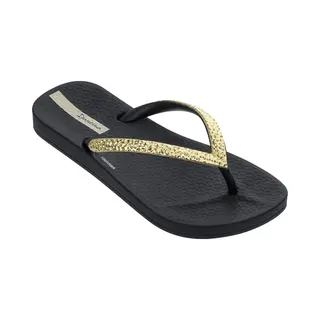 Ipanema Anatomic Mesh Kids Slippers Dames Junior - Black/Gold - Maat 27