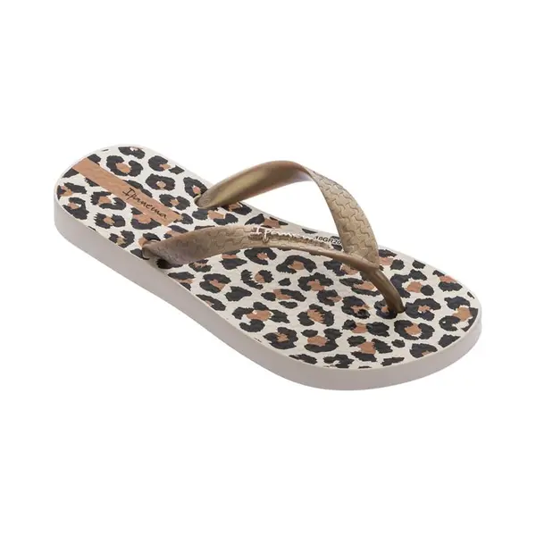 Ipanema Classic Kids Slippers Dames Junior - Beige/Gold/Brown - Maat 31/32 thumbnail