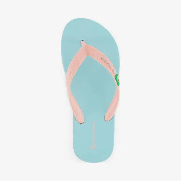 Copacabana Meisjes Teenslippers Blauw Roze - Maat 34/35 thumbnail