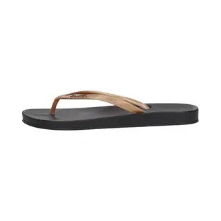Ipanema Anatomic Tan Dames Slippers - Black/Gold