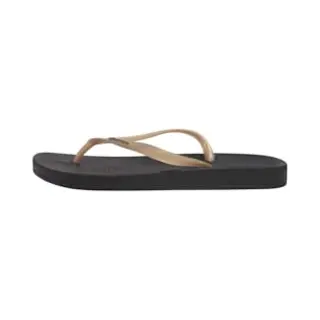 Ipanema Anatomic Tan Dames Slippers - Black/Gold