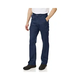 Lee Cooper Heren 205 Vrachtwagen Multipocket Cargo Werkbroek, Marineblauw, 96 Cm Taille Grote Pijpen