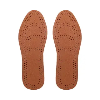The Kicks Don Leren Inlegzolen - Bruin - Maat 37/38 - Inlegzooltjes - Inlegzolen Dames En Heren - Inlegzool - Schoenzolen