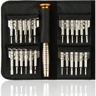 H&S Feinmechaniker Werkzeug-Set - Mini-Schraubenzieher Für Uhrmacher, Handy, Pc, PS4, Rc - Elektro-Schraubendreher Feinmechanik-Reparatur Klein &