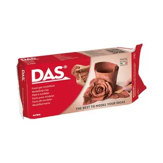 Das F387100 materiaal voor pottenbakken en boetseren Boetseerklei 500 g Terracotta 1 stuk(s)