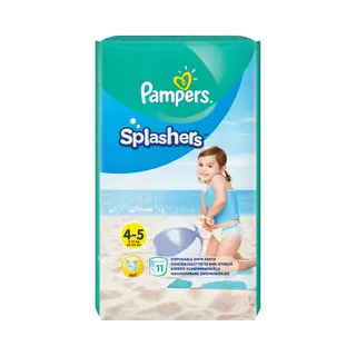 Pampers Splashers Maat 4-5, 11 Wegwerpbare Zwemluiers
