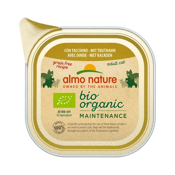 Almo Nature Bio Organic Maintenance - Pute - 19 X 85 G thumbnail