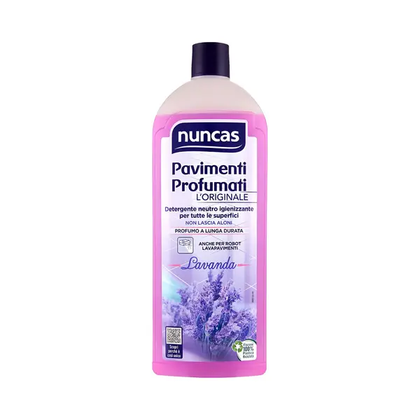 Nuncas 1000ml Reinigingsmiddel - Met Lavendel Geur - Geschikt Voor Dweilrobot Roborock En IRobot Roomba Braava Jet M6 Schoonmaakmiddel thumbnail