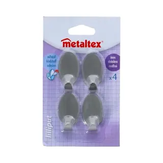 Metaltex 294504010 Hafthaken Lilliput 4-er Set