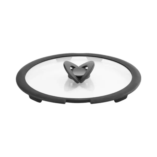 Lagostina Ingenio 010244060124 deksel Rond Zwart, Transparant thumbnail