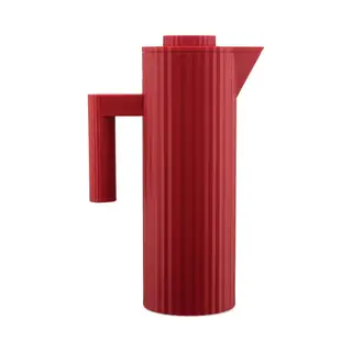 Alessi Plisse Isolierkanne 1 L, rot