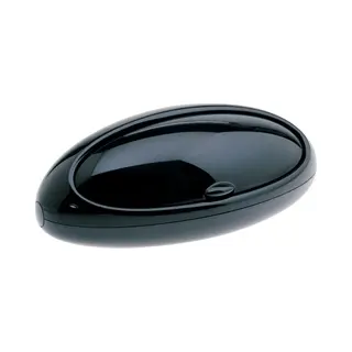 Alessi Gnam bread box Black Thermoplastic resin