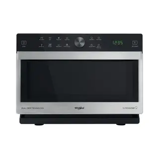 Whirlpool Mwsc 833 Sx Aanrecht Combinatiemagnetron 33 l 900 W Zwart, Roestvrijstaal
