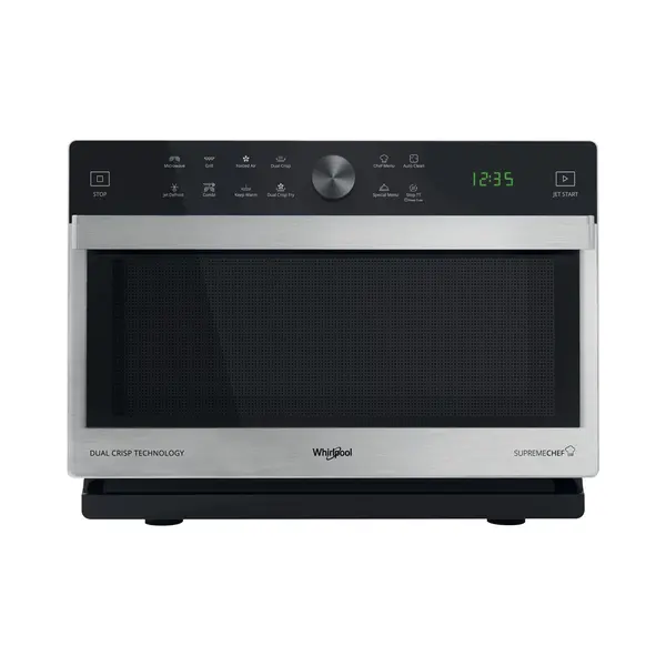 Whirlpool Mwsc 833 Sx Aanrecht Combinatiemagnetron 33 l 900 W Zwart, Roestvrijstaal thumbnail