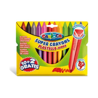 Carioca Plastello Jumbo 12 stuk(s)